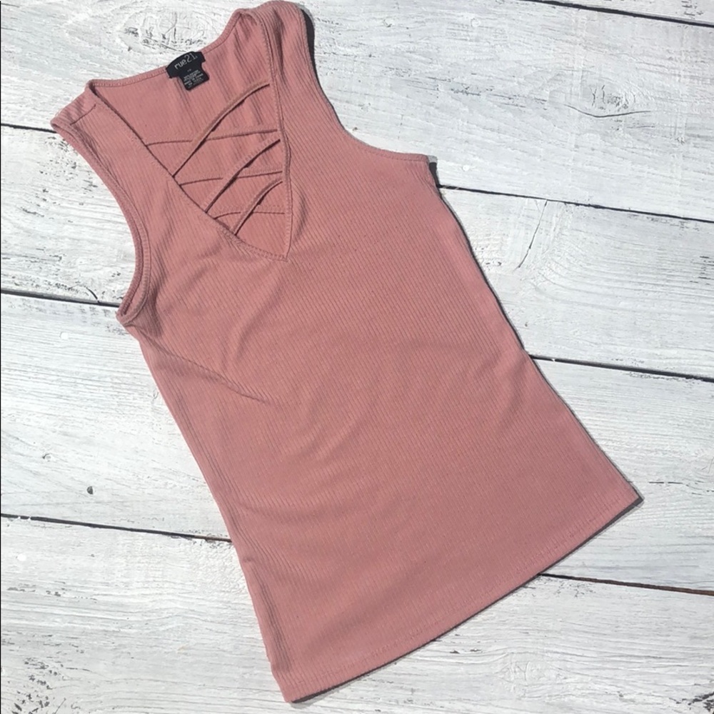Rue21 Criss Cross Tank Top